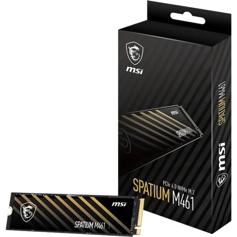 MSI SSD SPATIUM M461, 1000GB, M.2(22x80mm), NVMe, PCIe 4.0 x4,... фото 7