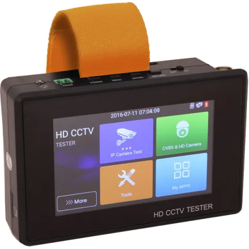 Тестер/ Tezter Универсальный наручный монитор-тестер AHD/CVI/TVI/CVBS фото 1