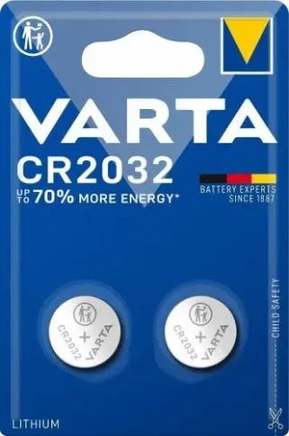 Батарейка VARTA ELECTRONICS CR2032 (06032101402) фото 1