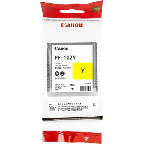 Canon PFI-102Y (0898B001) фото 2