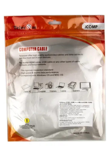 Telecom HDMI (m) - micro-HDMI (m) 1м фото 8