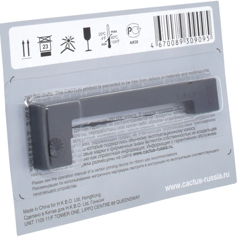 Картридж матричный Cactus CS-ERC09BK черный для Epson ERC09 фото 4