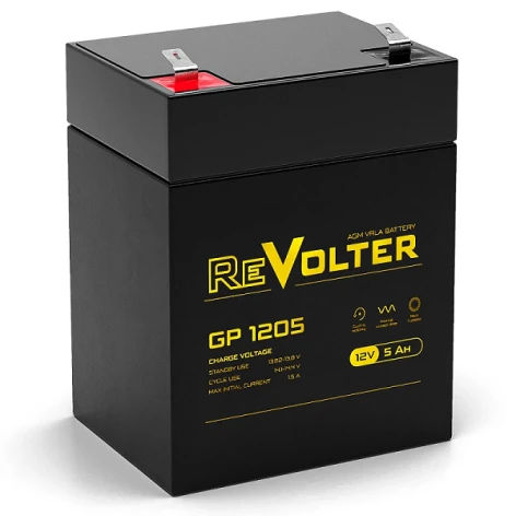 Аккумуляторная батарея Revolter GP 12В 5Ач фото 1