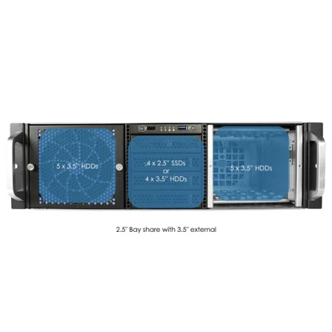 Серверный корпус/ Server case YCC YRM-36514A0, 3U, E-ATX, w/o PSU, int фото 5