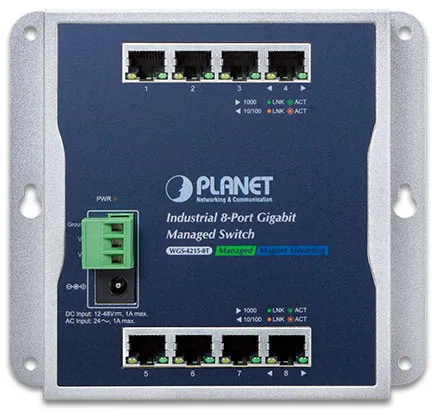 Коммутатор PLANET WGS-4215-8T фото 2