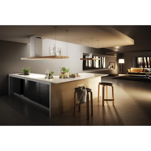 Elica BIO ISLAND WH/A/120X53 ROVERE-PRF0148081A фото 4