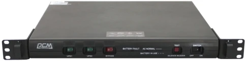 Источник бесперебойного питания Powercom King Pro RM KIN-1000AP 800Вт 1000ВА черный/ UPS Powercom King Pro RM KIN-1000AP 800W 1000Va black фото 5