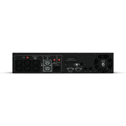 ИБП CyberPower PR1000ELCDRT2UA, Rackmount, Line-Interactive, 1000VA/900W, 8 IEC-320 С13 розеток, USB&Serial, RJ11/RJ45, SNMPslot, LCD дисплей, Black, 0.6х0.5х0.3м., 30.2кг./ UPS Line-Interactive CyberPower PR1000ELCDRT2UA 1000VA/900W USB/RS-232/Dry/EP фото 6
