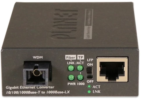 GT-806A60 медиа конвертер/ 10/100/1000Base-T to WDM Bi-directional Fiber Converter -... фото 1