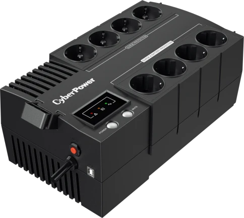 Источник бесперебойного питания/ UPS Line-Interactive CyberPower BS450E NEW 450VA/270W USB (4+4 EURO) фото 1