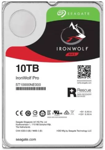 Seagate IronWolf Pro NAS ST10000NE0008 фото 1