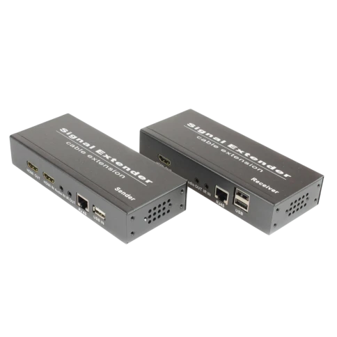 Комплект/ OSNOVO Комплект для передачи HDMI, USB, аудио, RS232 и... фото 1