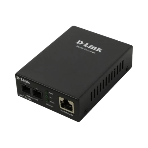 Медиаконвертер/ DMC-F15SC Media Converter 100Base-TX to 100Base-FX, SC, Single-mode, 1310nm,... фото 3