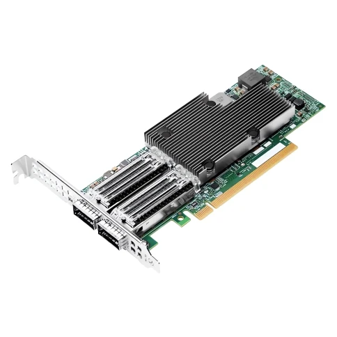 BCM57508 NIC Dual-port QSFP56, 100 Gb/s, PCI-E 4.0 x16 фото 3
