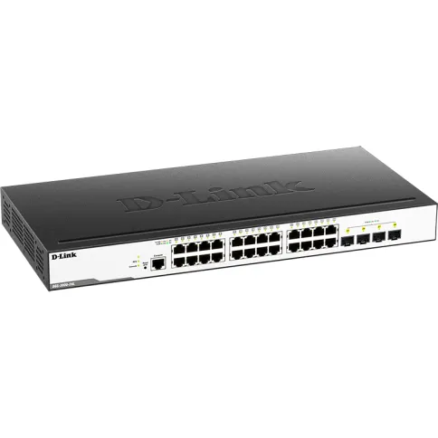 Коммутатор/ DGS-3000-28L/B Managed L2 Switch 24x1000Base-T, 4x1000Base фото 2