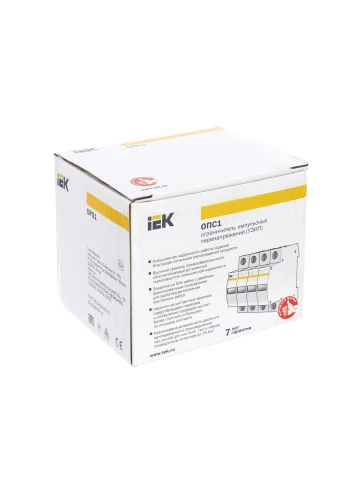 KARAT ОПС1-B УЗИП 4P In=30кА Un=400В Im=60кА IEK фото 1