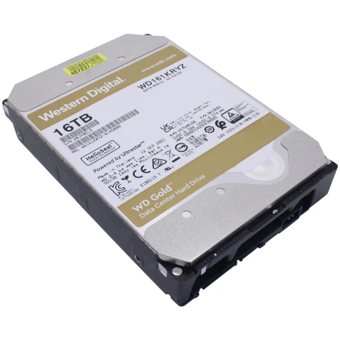 Жесткий диск/ HDD WD SATA3 16Tb Gold 7200 512mb  1 year warranty фото 1