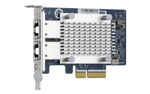 Сетевая карта/ QNAP QXG-5G2T-111C PCIe Gen3 x2, Dual-port 4-speed 5 Gb фото 3