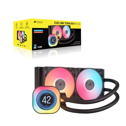 Система жидкостного охлаждения/ Water Cooling System Corsair iCUE LINK TITAN... фото 5