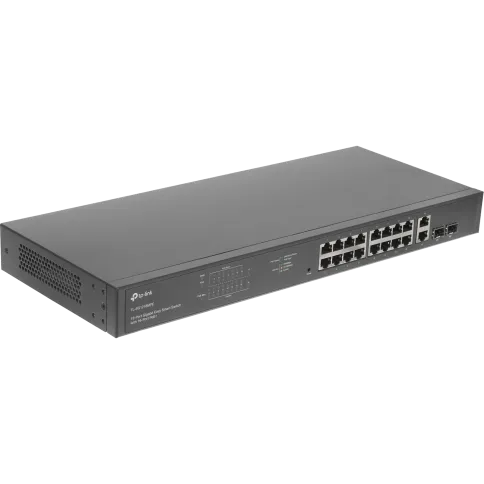 Коммутатор/ 18-port Gigabit PoE Smart switch, 16 RJ45 PoE ports 10/100 фото 1