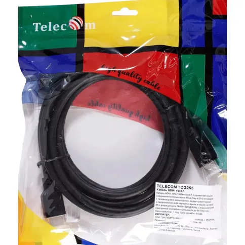 Кабель Telecom HDMI (m)/HDMI (m) - 3 м (TCG255-3M) фото 8