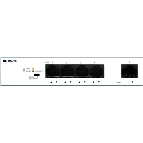 Коммутатор/ Unmanaged Switch 4x1000Base-T PoE, 1x1000Base-T, PoE Budget 60W, Long-range... фото 2