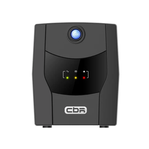 Башенный линейно-интерактивный ИБП/ ИБП CBR [QTM-1200T-4F-LCUC] Line Interactive 1200VA/720W 7Ah12V*2... фото 2