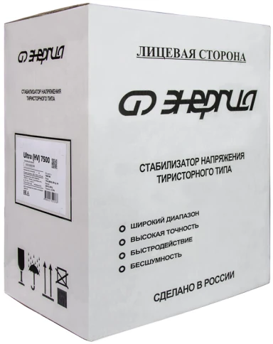Стабилизатор ЭНЕРГИЯ  7 500 ВА серии Ultra  (HV)/ Stabilizer ENERGY 7 фото 9