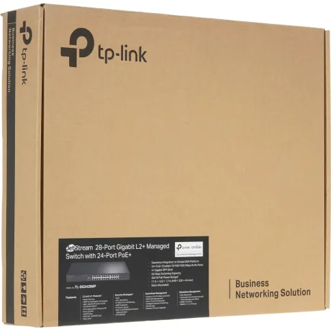Коммутатор/ JetStream 28-port Gigabit L2+ Managed Switch with 24-port фото 8