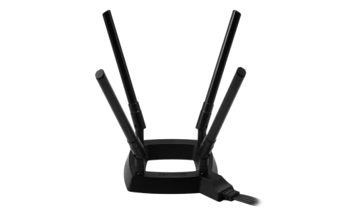 Сетевая карта Wi-Fi/ QNAP QWA-AC2600 Dual-band AC2600 wireless PCIe ex фото 2