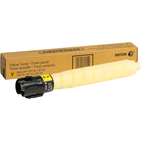 Желтый тонер-картридж  AltaLink C8130_35/ AltaLink C8130_C8135 YELLOW фото 1