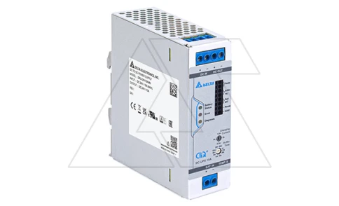 Модуль бесперебойного питания CliQ M DC-UPS, 18_30VDC / 24VDC, 240W, 10A, без батарей, винт.клеммы, ал.корпус фото 1
