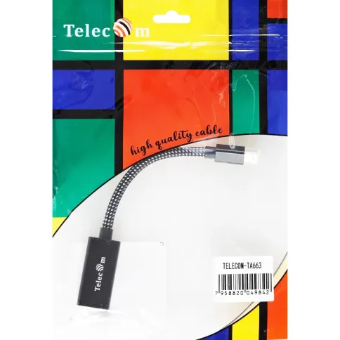 Адаптер-переходник Telecom Mini DisplayPort M/HDMI F (TA663) фото 7