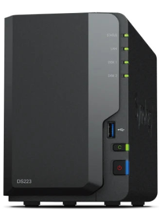 Сетевой накопитель Synology DiskStation DS223 фото 1