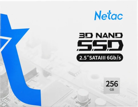 Накопитель SSD Netac SATA-III 256GB NT01N600S-256G-S3X N600S 2.5" фото 4
