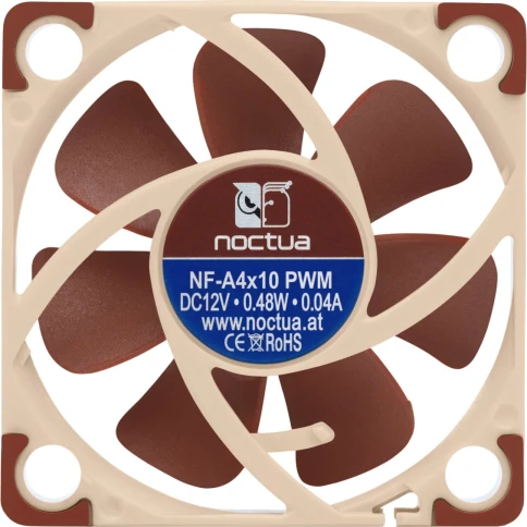 Кулер для корпуса/ Case Cooler Noctua NF-A4x10 PWM (40x40x10mm, 4-pin... фото 4