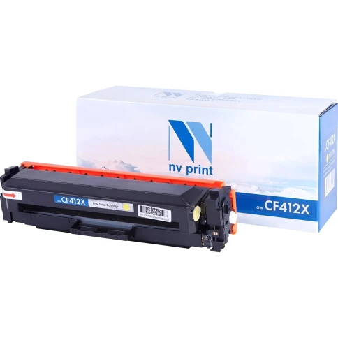Тонер-картридж NVP NV-CF412X Yellow для HP Color LaserJet Pro M377d фото 2