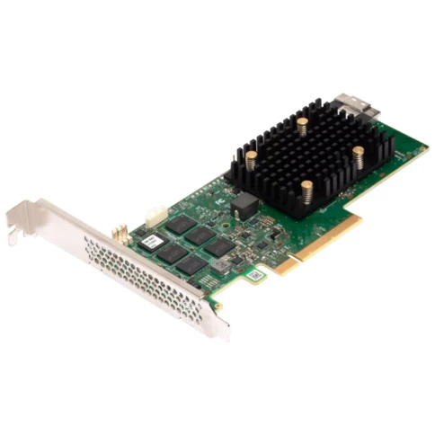 Контроллер/ MegaRAID SAS 9500-8i SGL (05-50077-03) PCIe v4 x8 LP, Tri- фото 1