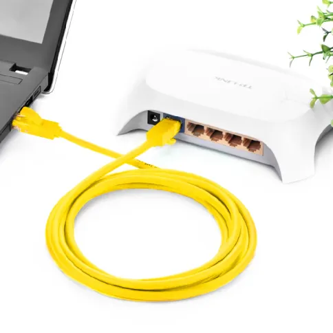 Greenconnect RJ45(m) - RJ45(m) Cat. 5e U/UTP PVC 2м жёлтый фото 6