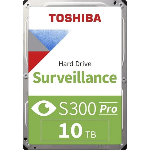 Жесткий диск/ HDD Toshiba SATA3 10Tb Surveillance S300 7200 512Mb... фото 1