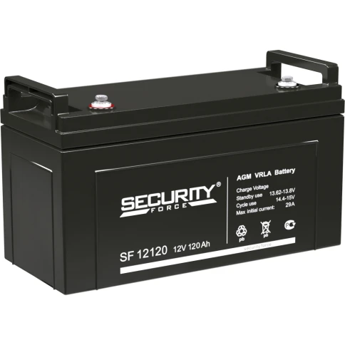 Аккумуляторная батарея/ Battery SECURITY FORCE SF series, SF 120, voltage... фото 1