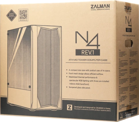 Zalman N4 REV.1 BLACK фото 10