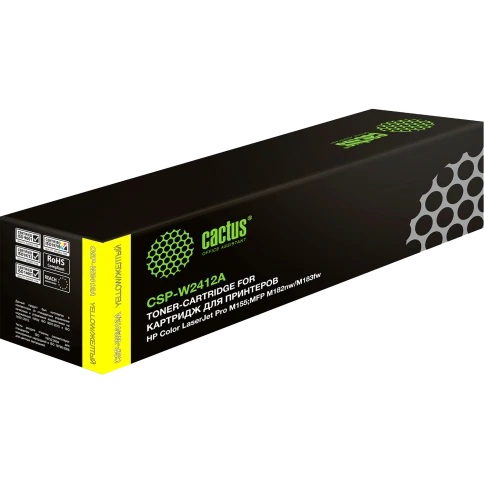 Картридж лазерный Cactus CSP-W2412A 216A желтый (850стр.) для HP Co фото 1