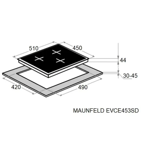 MAUNFELD EVCE453SDPBK фото 2