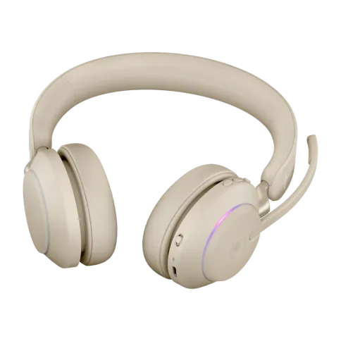 Jabra Evolve2 65 - USB-A MS Teams Stereo - Beige фото 4