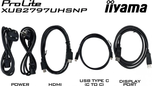 Монитор Iiyama 27" ProLite XUB2797UHSNP-B1 черный IPS LED 4ms 16:9 HDM фото 6