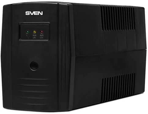 ИБП SVEN Pro 600, линейно-интерактивный, автоматический стабилизатор напряжения, 360Вт, 600Ва,... фото 1