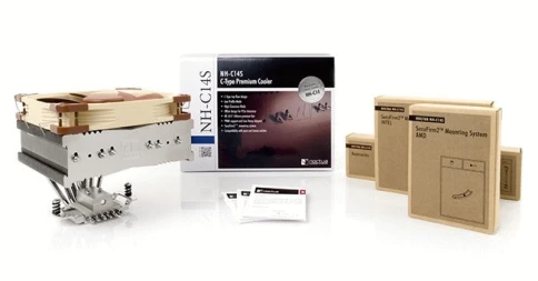 Noctua CPU Cooler NH-C14S Beige/Brown фото 3