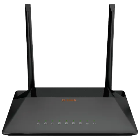 маршрутизатор/ DSL-224 VDSL2/ADSL2+ N300 Wi-Fi Router, 4x100Base-TX LA фото 1