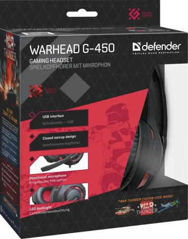 Defender Warhead G-450 USB фото 8
